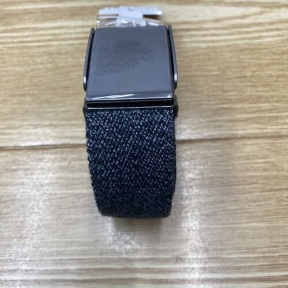 Mens Belt Sun + Stone Webbing 38 /40 Stretch Black Nylon Tacticai Size L - Picture 6 of 9